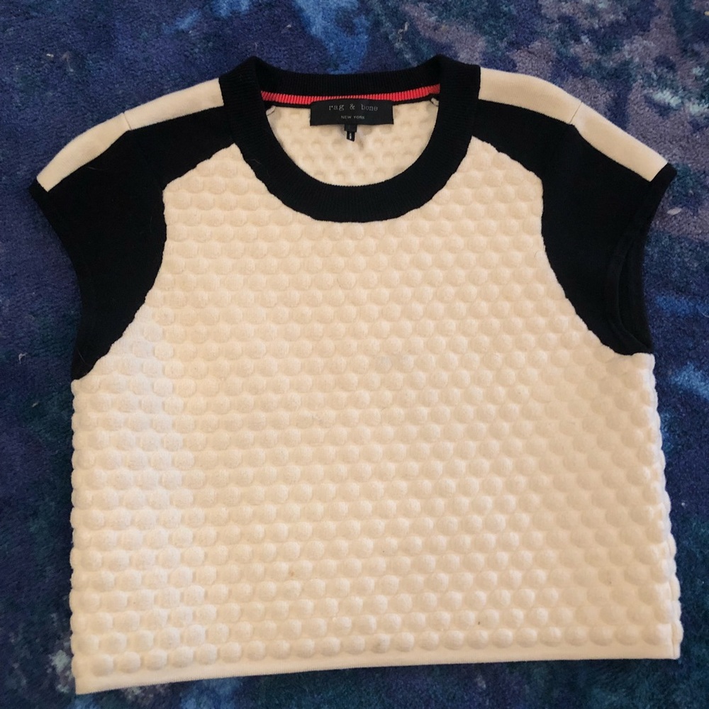 Rag and bone top, slightly cropped